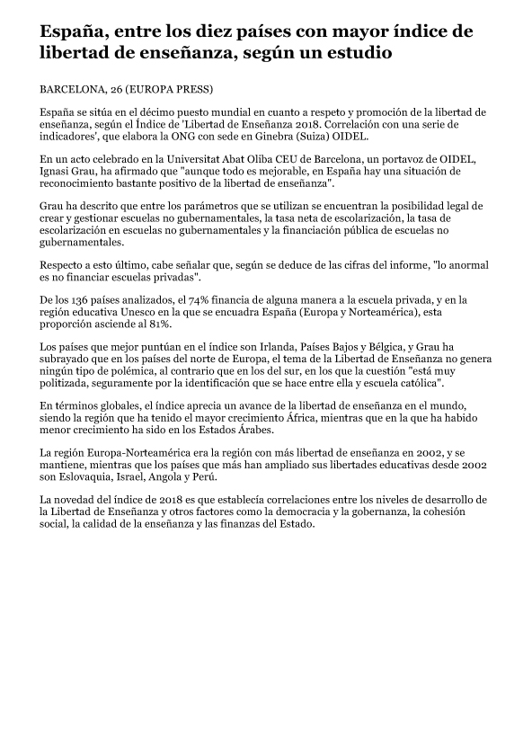 (Espa361a, entre los diez pa355ses con mayor 355ndice de libe