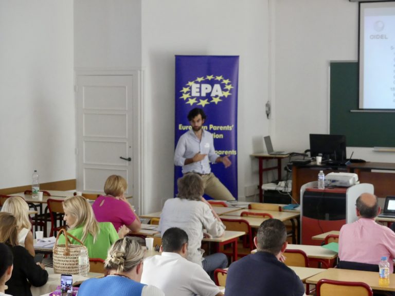 OIDEL participates in the GA and Conference on Parents’ Well-being organized by EPA