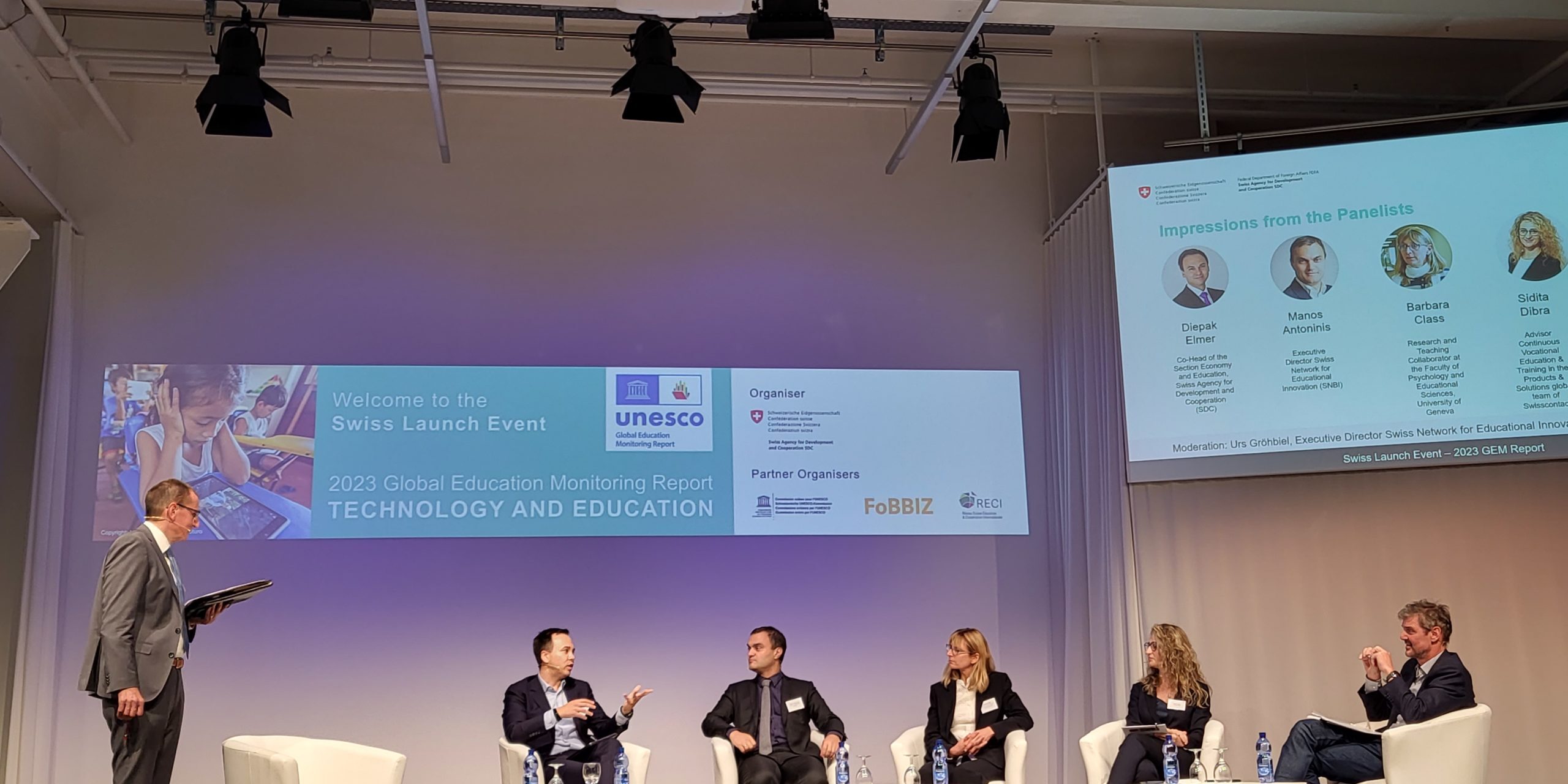 GEM Report Launch Bern 1