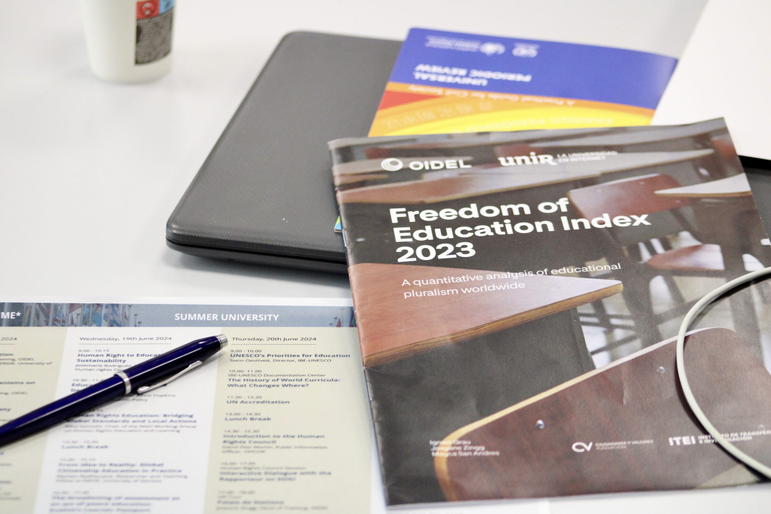 Closeup of folder
