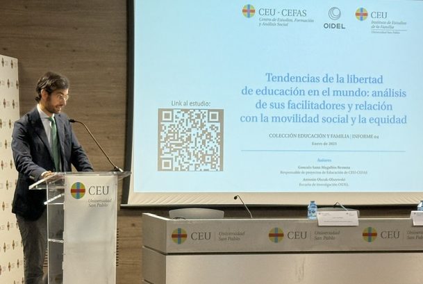 Joint presentation by CEU-CEFAS and OIDEL at CEU San Pablo University of the report «Trends in Freedom of Education Worldwide»